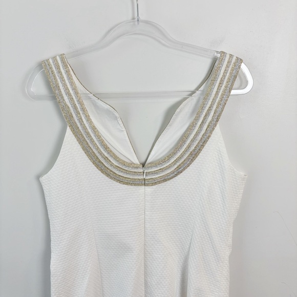 Lilly Pulitzer Valli Shift Dress Resort White Size 12 - Picture 9 of 10